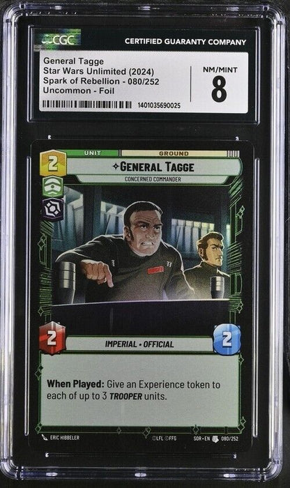 Star Wars General Tagge 080/252 Spark of Rebellion English 8 (2024)