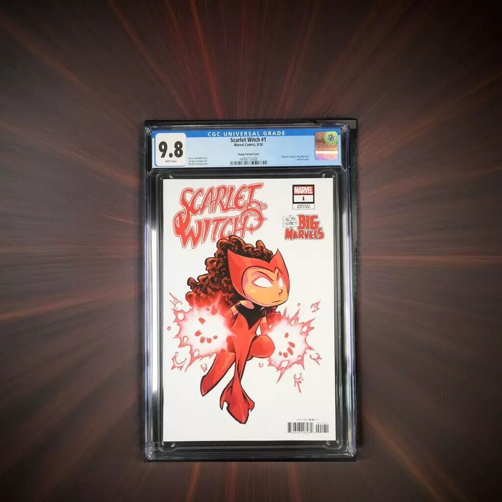 Scarlet Witch #1 Young Variant Cover CGC 9.8 (2024)