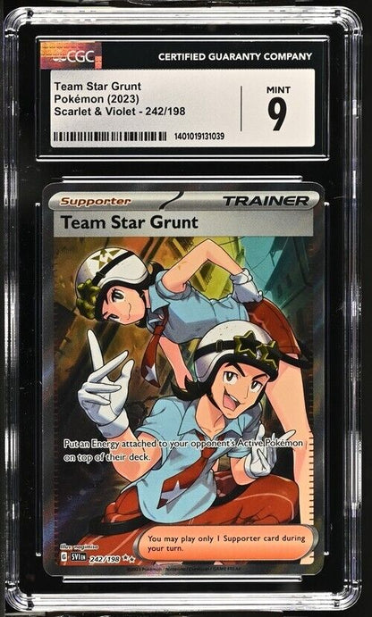 Pokemon Team Star Grunt 242/198 Scarlet & Violet - SV1EN English 9 (2023)