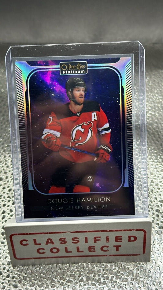 2021-22 O-Pee-Chee Platinum Cosmic /65 Dougie Hamilton #177