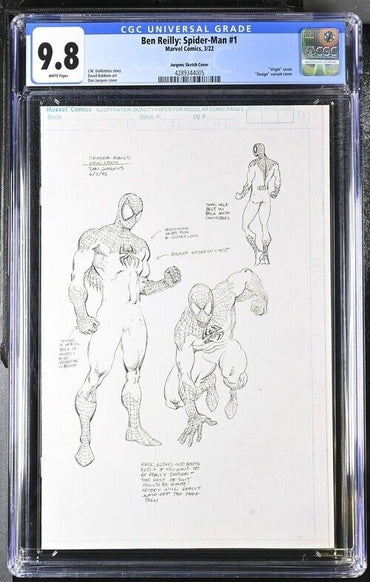 Marvel Ben Reilly: Spider-Man #1 "Virgin Variant Cover" CGC 9.8 (2022)