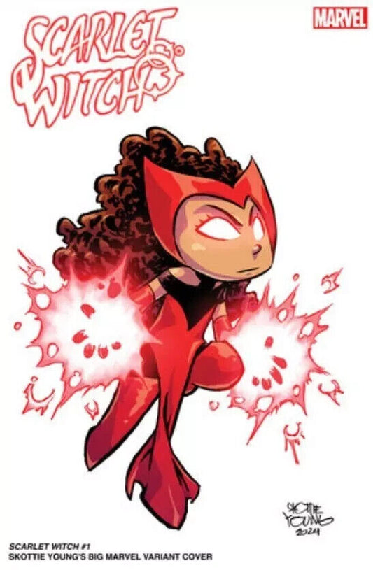 Scarlet Witch #1 Young Variant Cover (2024)