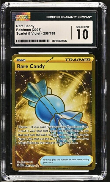 Pokemon Rare Candy 256/198 Scarlet & Violet - SV1EN English Gem Mint 10 (2023)