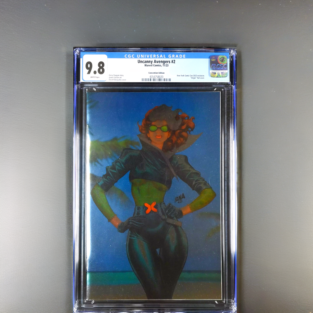 Uncanny Avengers #2 | CGC 9.8 | Foil NYCC Virgin Variant | Nakayama  (2023)