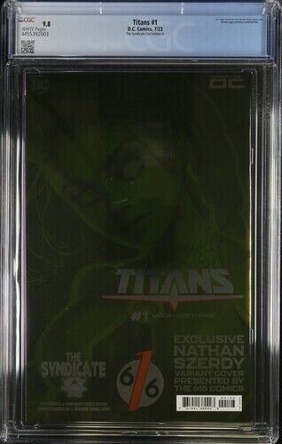 Titans #1 The Syndicate Foil Edition A CGC 9.8 (2023)