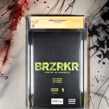 BRZRKR: Poetry of Madness #1 Signed by Frison CGC 9.8