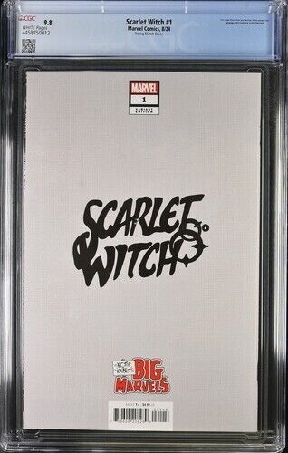 Scarlet Witch #1 Young Sketch Cover CGC 9.8 (2024)