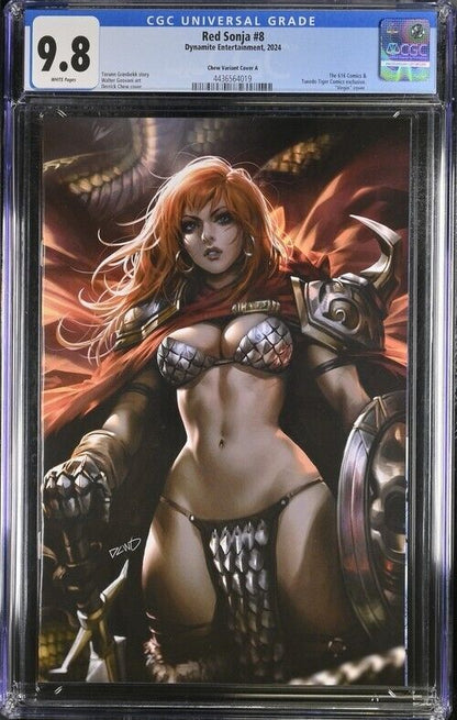 Red Sonja #8 Chew Variant Cover A CGC 9.8 2024