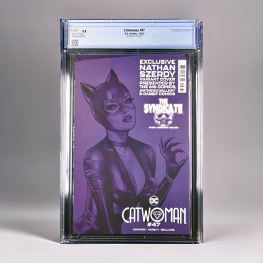 Catwoman #47 Batman Letter Virgin Variant Szerdy CGC 9.8 (2022)