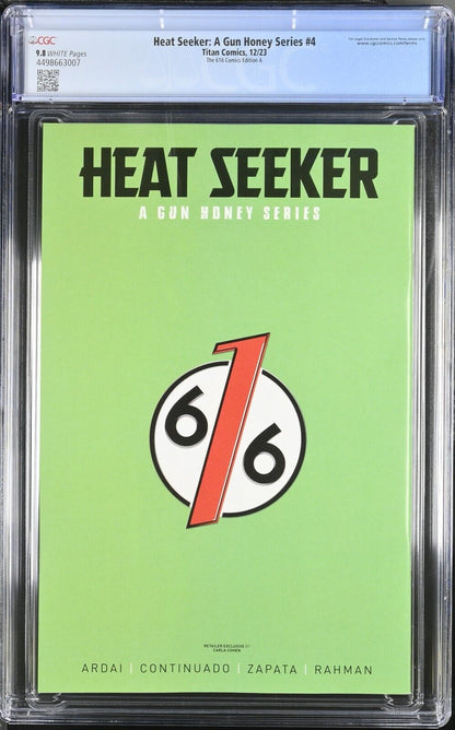 Heat Seeker: A Gun Honey Series #4 The 616 Comics Edition A CGC 9.8 (2024)