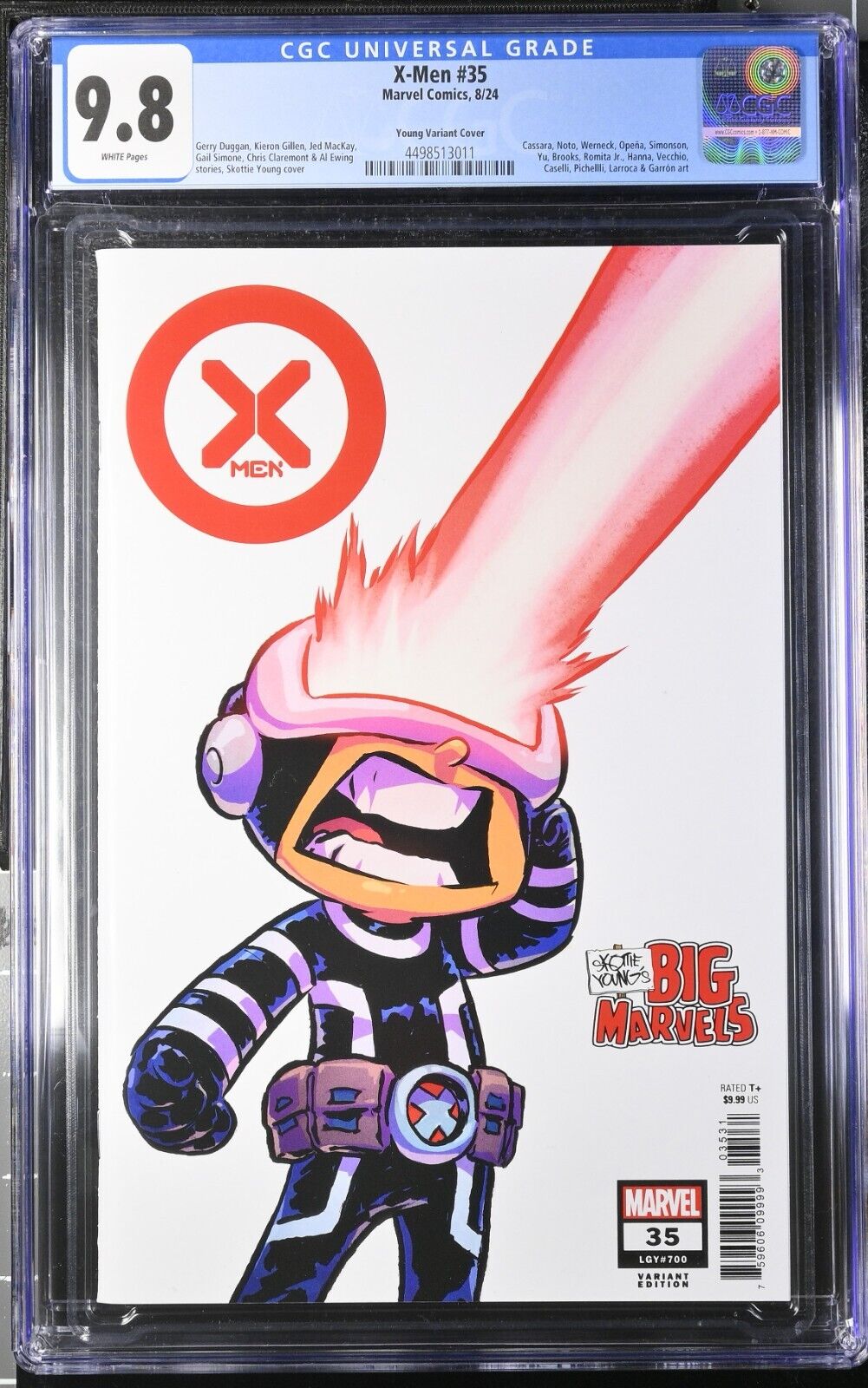 X-Men #35 Young Variant Cover CGC 9.8 (2024)