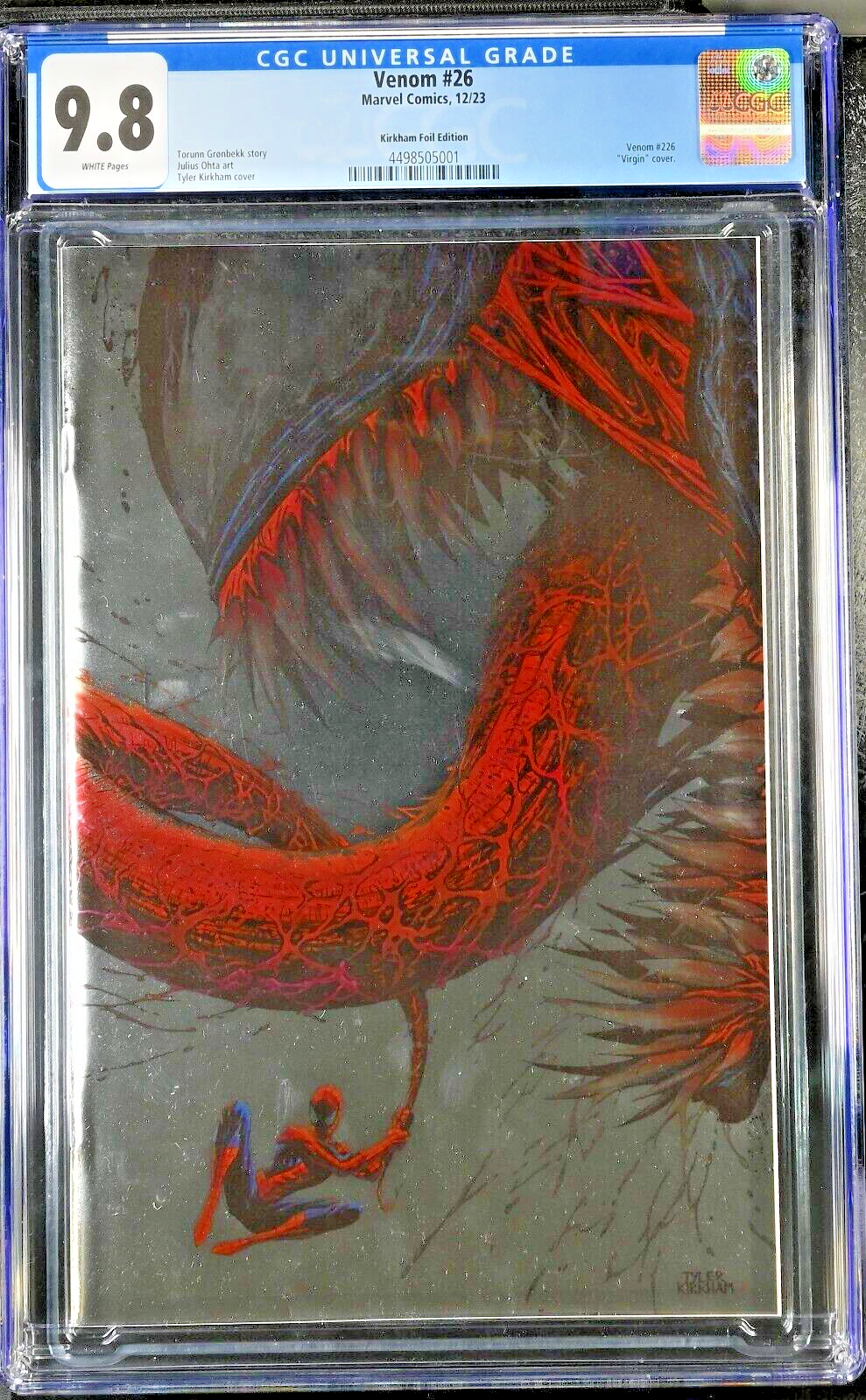 Venom	#26 Kirkham Foil Edition CGC 9.8 (2023)