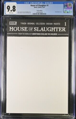 House of Slaughter #1 Sketch Edition CGC 9.8 (2021)