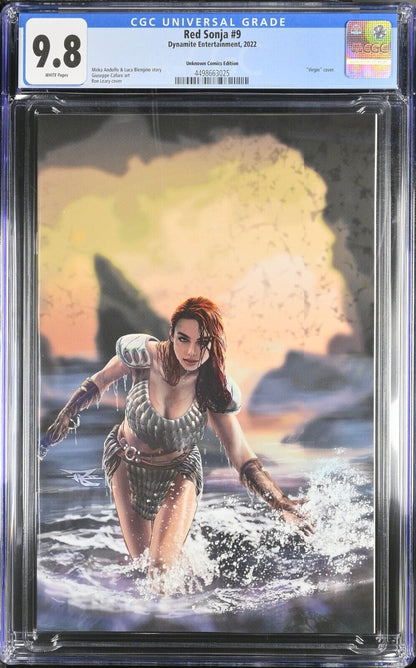 Red Sonja #9 Unknown Comics Edition CGC 9.8 (2022)