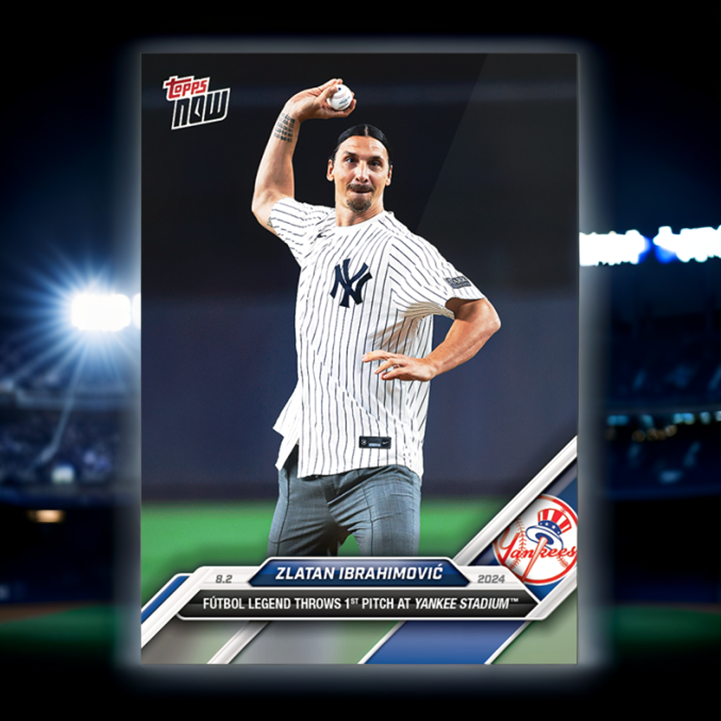 Zlatan Ibrahimovic - 2024 MLB TOPPS NOW Card 505 PRESALE