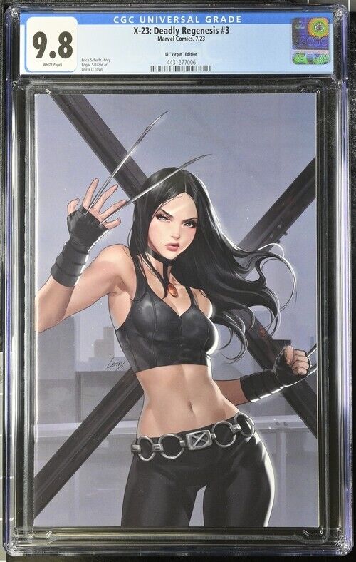 X-23: Deadly Regenesis #3 Li "Virgin" Edition CGC 9.8 (2023)