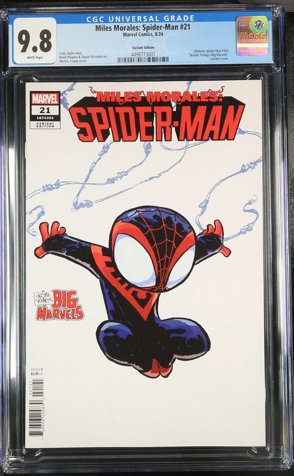 Miles Morales: Spider-Man #21 Variant Edition CGC 9.8 (2024)