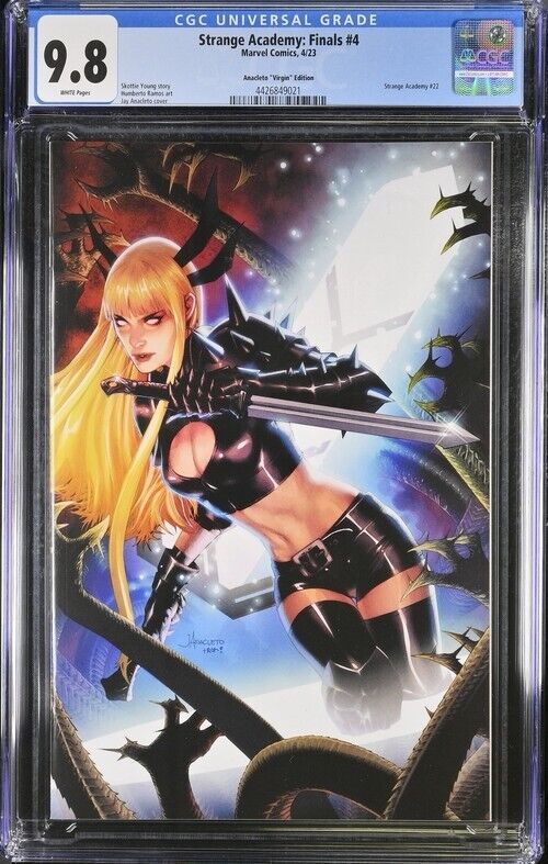 Strange Academy: Finals #4 Anacleto ""Virgin"" Edition CGC 9.8 (2023)