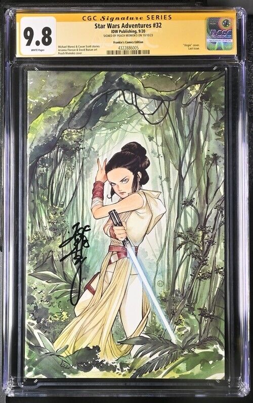 Star Wars Adventures #32 Signed by Momoko, 9.8