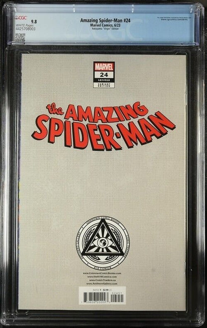 Amazing Spider-Man #24 Nakayama ""Virgin"" Edition CGC 9.8 (2023)