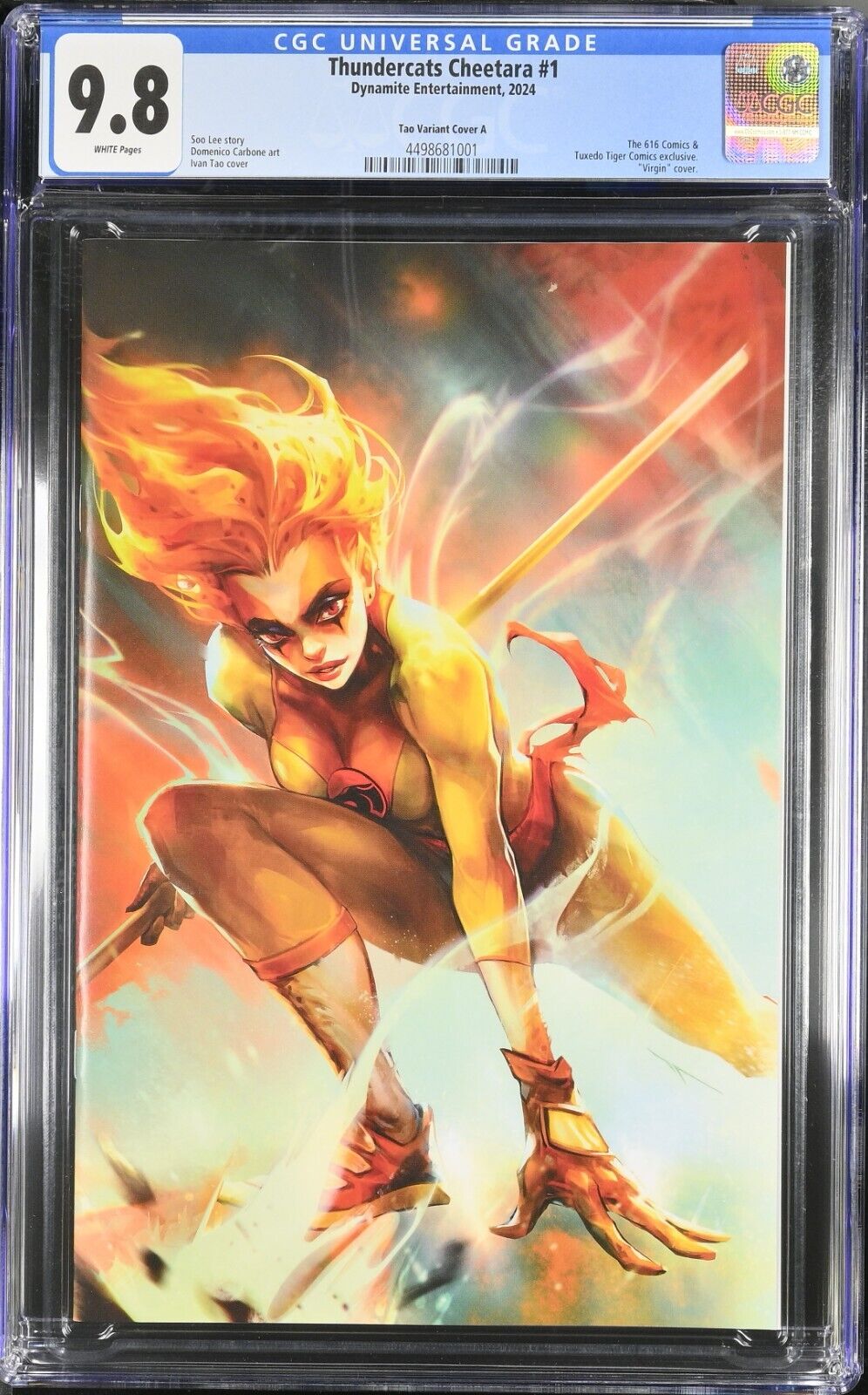 Thundercats Cheetara #1 Tao Variant Cover A CGC 9.8 (2024)