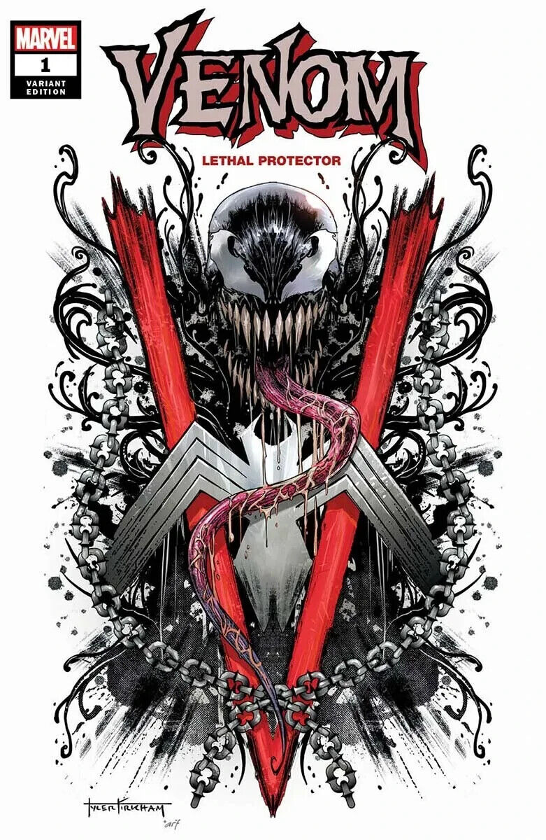 Venom Lethal Protector #1 Kirkham Variant Cover (2022)