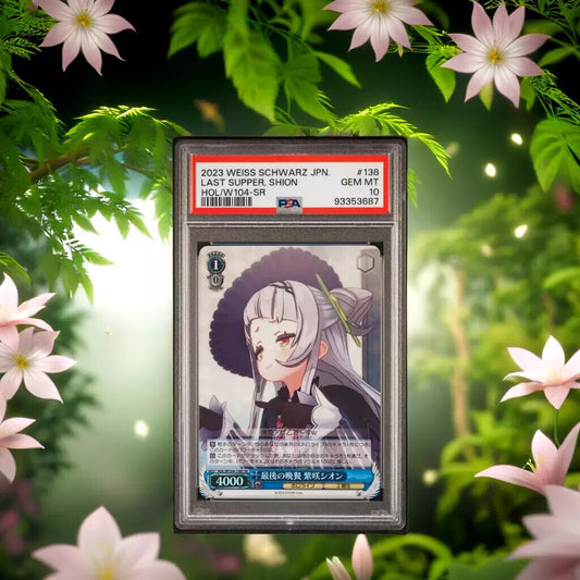 Weiss Schwarz Shion 138 HOL/W104-SR Gem Mint 10 (2023)