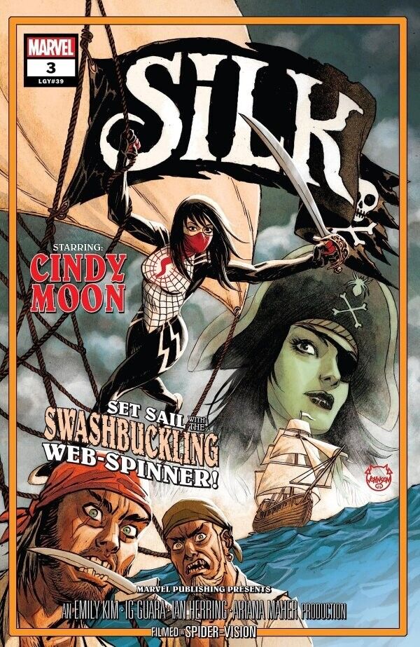 Silk #3 Dave Johnson Trade Dress Variant (2023)