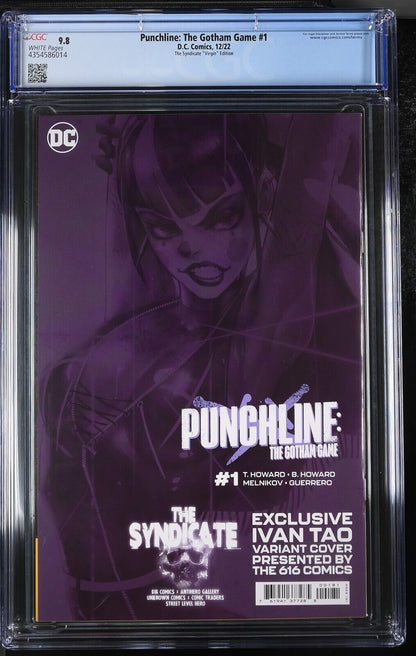 Punchline: The Gotham Game #1 Virgin Variant Ivan Tao CGC 9.8 (2022)