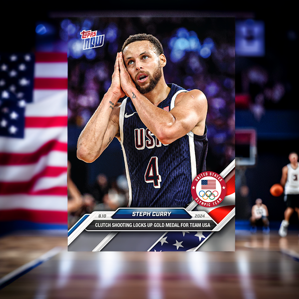 "PRESALE" Steph Curry - 2024 Olympic Games TOPPS NOW Card 27 "PRESALE"