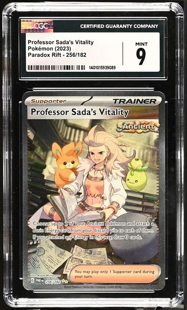 Pokemon Professor Sada's Vitality  256/182 Paradox Rift - PAR EN English 9 2023