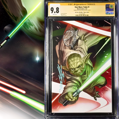 Star Wars: Yoda #1 Signed and Remarque by InHyuk Lee CGC 9.8