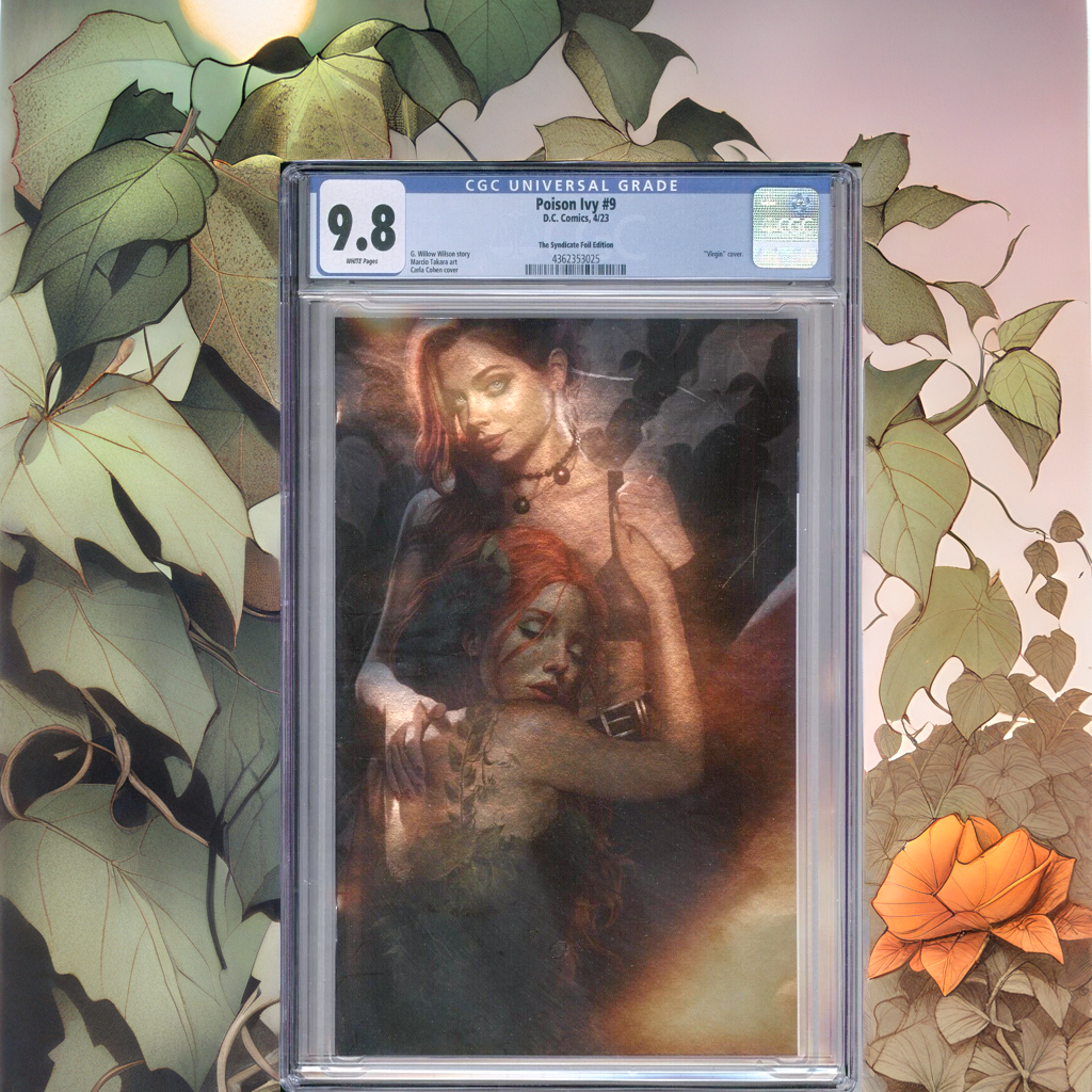 Poison Ivy #9 Carla Cohen the Syndicate Foil Virgin Edition CGC 9.8 (2023)