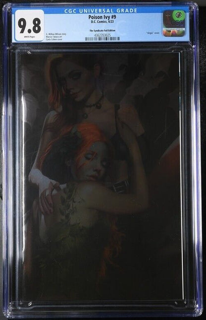 Poison Ivy #9 - CGC9.8 - Carla Cohen the Syndicate Foil Virgin Edition (2023)