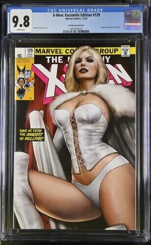 X-Men: Facsimile Edition #129 Szerdy Variant Cover CGC 9.8 (2023)