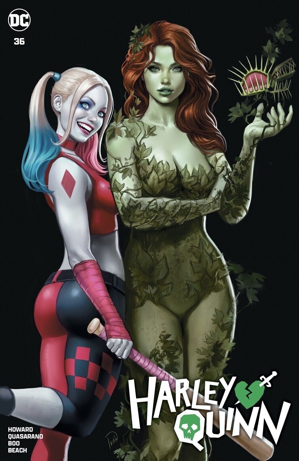 Harley Quinn #36 Ivan Talavera 616 Trade Dress Variant Set LTD 3000