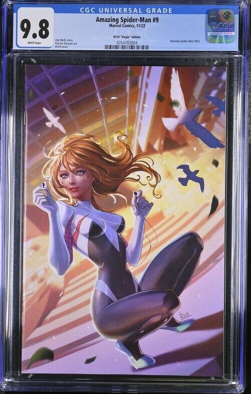 Amazing Spider-Man #9 R1c0 Virgin Variant CGC 9.8 (2022)