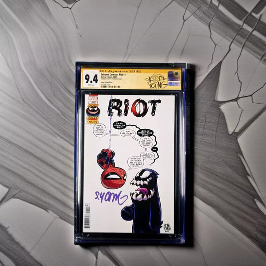 Extreme Carnage: Riot 1 SIGNED BY SKOTTIE YOUNG (2023)