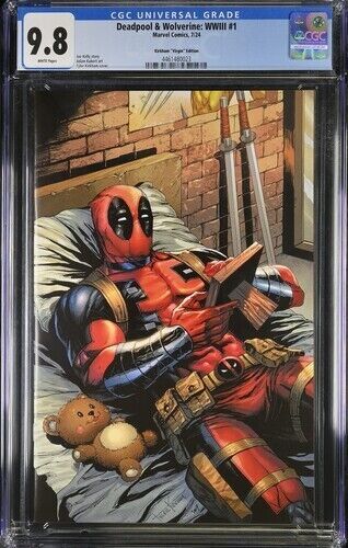 Deadpool & Wolverine: WWIII #1 Kirkham ""Virgin"" Edition CGC 9.8 (2024)