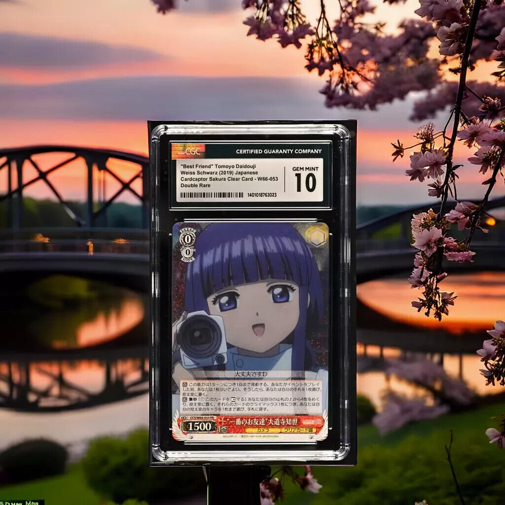 Weiss Schwarz "Best Friend" Tomoyo Daidouji W66-053 CSCC Japanese GemMnt 10 2019