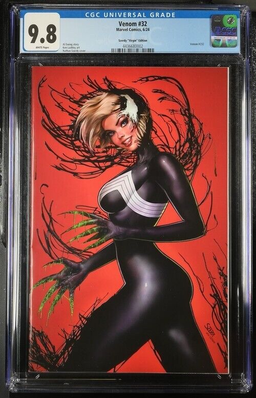 Venom #32 Szerdy "Virgin" Edition CGC 9.8 (2024)