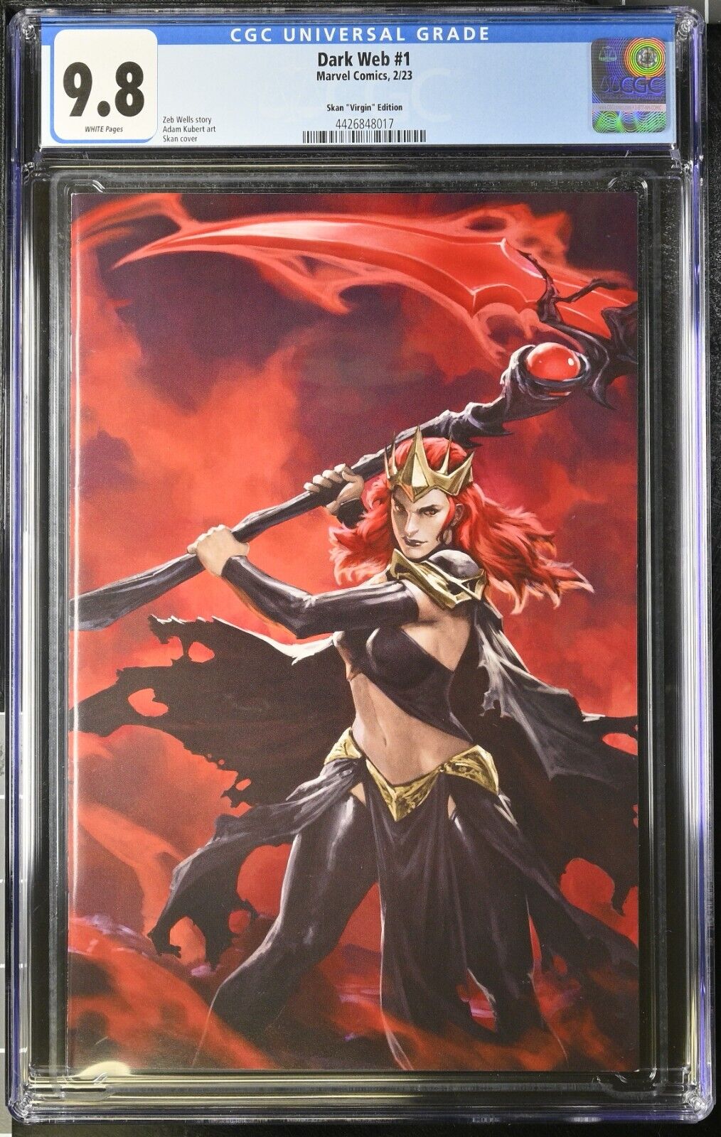 Dark Web #1 Skan "Virgin" Edition CGC 9.8 (2023)