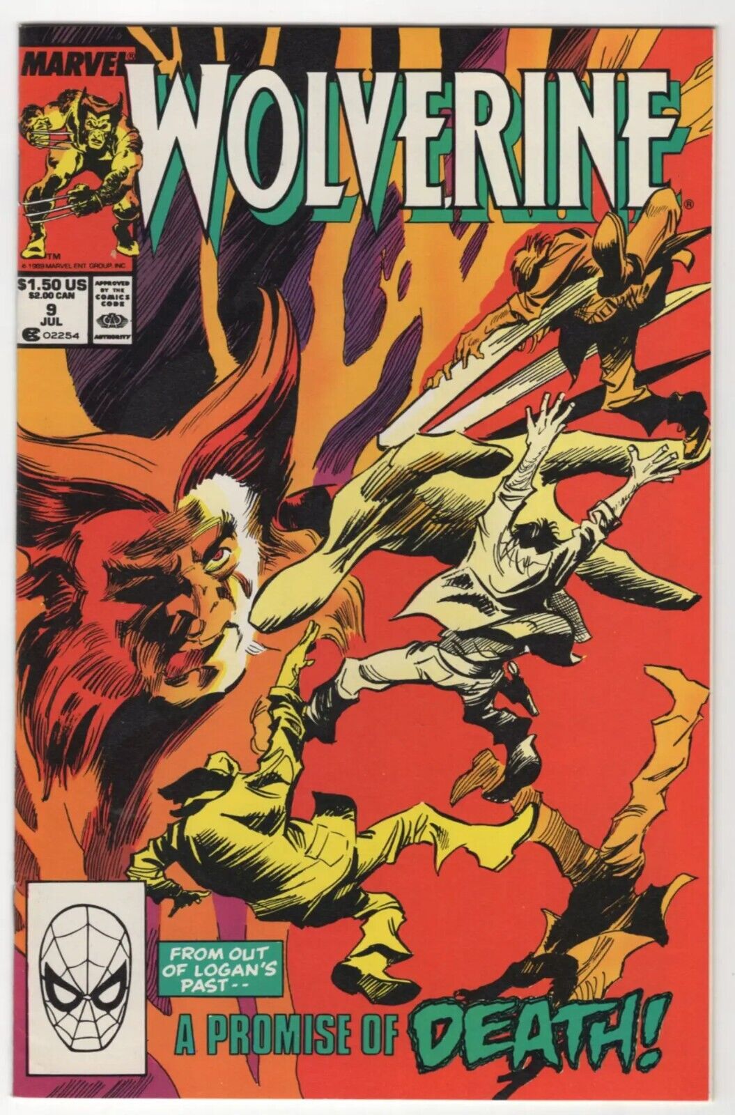 Wolverine #9 Gene Colan Trade Dress (1989)