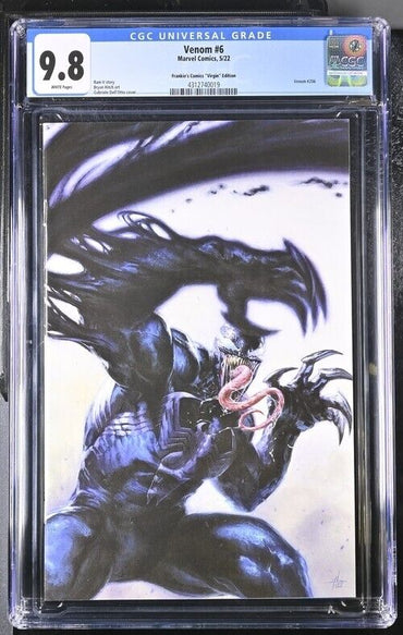 Venom # 6 Gabriele Dell'Otto Virgin Variant CGC 9.8 (2022)