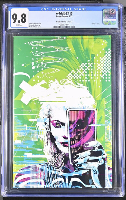 W0RLDTR33 #5 Jonathan Comics Edition A CGC 9.8 (2023)