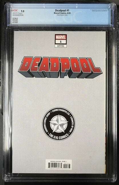 Deadpool #1 Chew Variant Cover CGC 9.8 2024