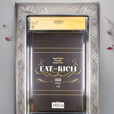 EAT THE RICH #1 FRISON 1:25 VARIANT Signed by Jenny Frison (2021)