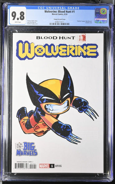 Wolverine: Blood Hunt #1 Young Variant Cover CGC 9.8 (2024)