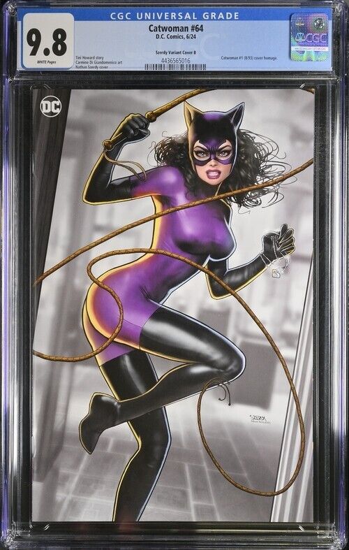 Catwoman #64 Szerdy Variant Cover B CGC 9.8 (2024)