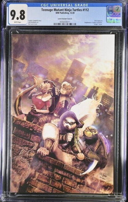 Teenage Mutant Ninja Turtles #112 Laren Variant Cover A CGC 9.8 (2020)